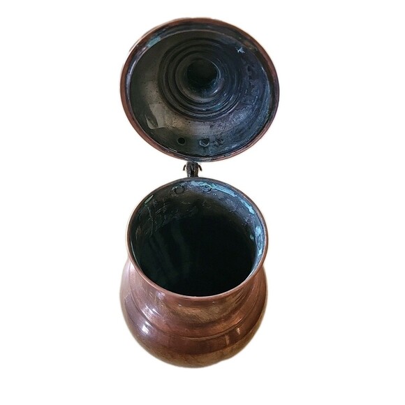 Vintage IMAX Large 11" Copper Brass Turkish Pitcher - Picture 5 of 8